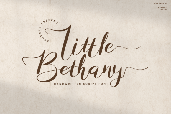 Little Bethany β A Handwritten Script Font That Feels Personal