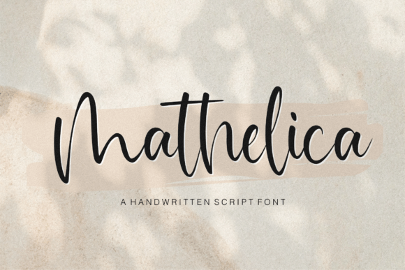 Mathelica β The Elegant Handwritten Font That Transforms Designs