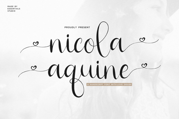 Nicola Aquine: A Handwritten Font That Stands Out