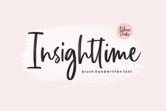 Why Insighttime Is the Handwritten Font Every Designer Needs